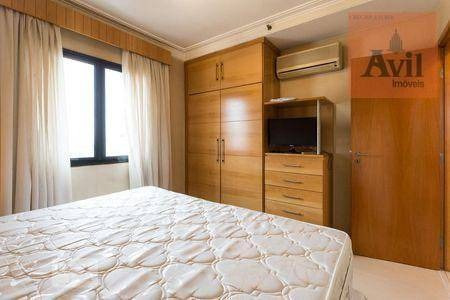 Flat Com 1 Dormitório Para Alugar, 47 M² Por R$ 4.600,00/mês - Moema Pássaros - São Paulo/sp - Fl0003