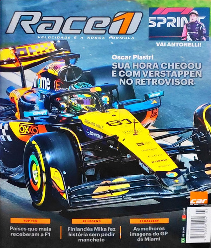 Revista Race 1 Ed. 03 Oscar Piastri Sua Hora Chegou