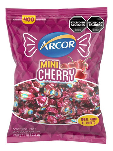 Caramelo Mini Cherry X800grs