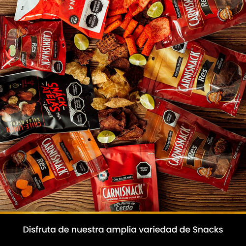 Carnisnack Natural 90g (caja Con 8pz)