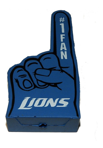 Adorno Finger Fomy Detroit Lions Nfl