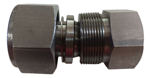 Cople Tuerca Unión 1/4npth X 1/4npth Ac/inox 316