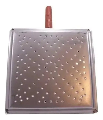 Tostador De Pan Chileno Acero Inoxidable Con Mango Madera