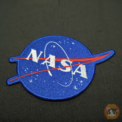 Pack Nasa Flag Usa - Parches Bordados - Termoadhesivos - X2u