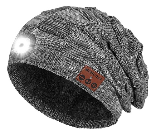 Egouti - Gorro Con Bluetooth Con Luz Para Hombre, Gorro