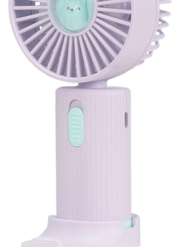 X 2 Ventilador Portátil Con Soporte For Teléfono,