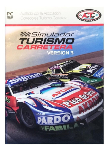 Simulador Turismo Carretera  Versión 3 Bundlegames PC Físico