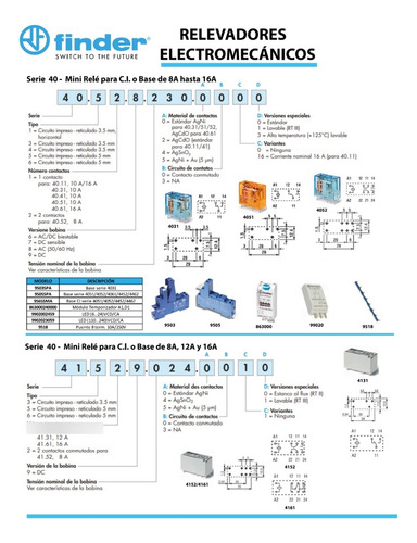 Relevador Estado Solido Ssr 1no P/ci Finder 348170608240