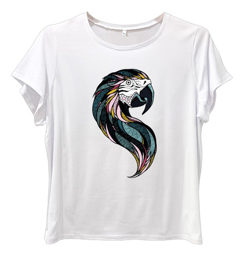 Blusa Playera Guacamaya Mujer Tallas Extras