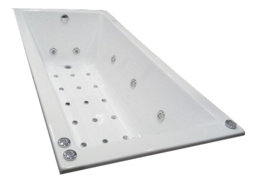 Hidromasaje Minimalista 170x80 Full Spa 2 Motores. 24 Jets !
