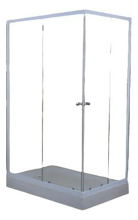 Shower Door Con Base 80 X 120 X195 A Muro Derecho