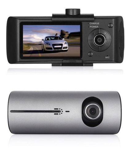 Camara Grabadora Conductor Doble Lente 2.7 PuLG. Gps Tracker