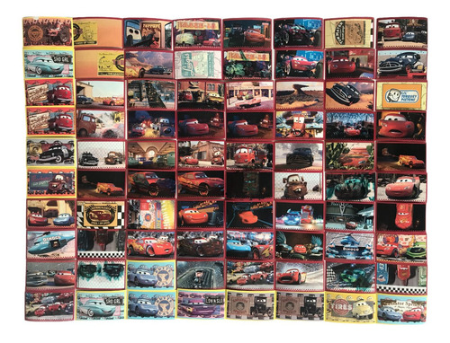 81 Estampas Del Album Disney Cars Pixar Imagics Rayo Mcqueen