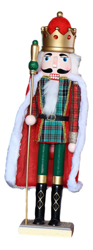 Figurilla De Cascanueces De Madera, Decoraciones Navideñas