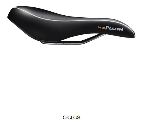 Imagen 3 de 3 de Asiento Velo Plush Mtb-sport D2 Prostático C/ Gel - Ciclos