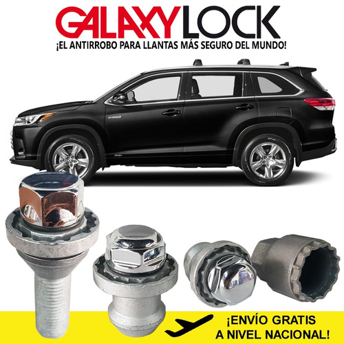 Tuercas Seguridad Toyota Higthlander Limited Br Galaxylock