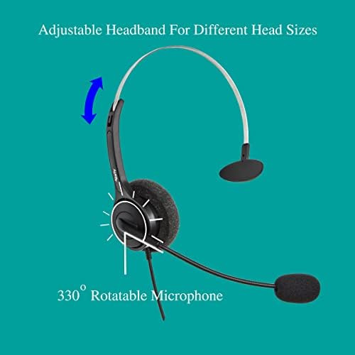 Auriculares Con Conector De 2,5 Mm Para Teléfono Auriculares
