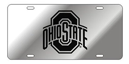 Placa De Matricula De Corte De Laser De Estado De Ohio Neg