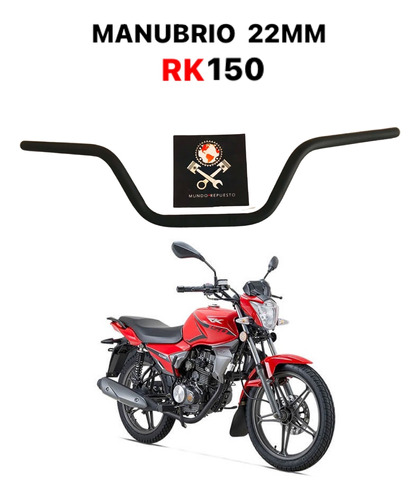 Manubrio Moto Keeway Rk 150 , 22mm 