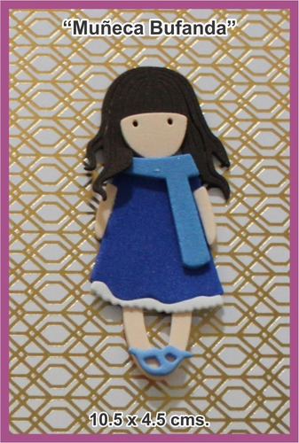 Muñecas Gorjuss Para Scrapbook En Foamy (10 Pzas.)