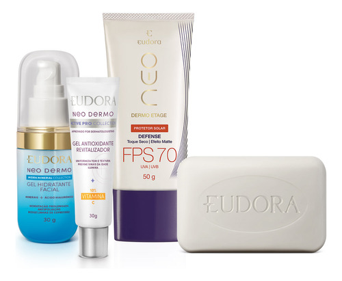 Combo Skincare Diário (4 Itens)