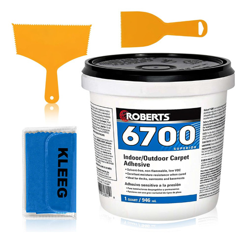 Kit De Adhesivos Para Alfombras Carpet Glue - Roberts 6700 -