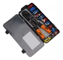Comprar Pinza Para Apretar Terminales Crimpeadora + 65 Terminales