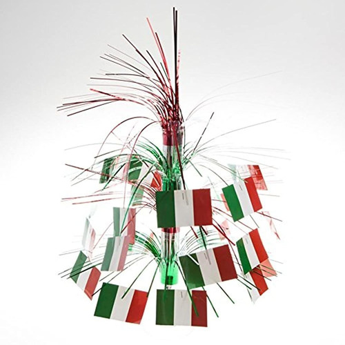 Bandera De Italia Cascade Centerpiece