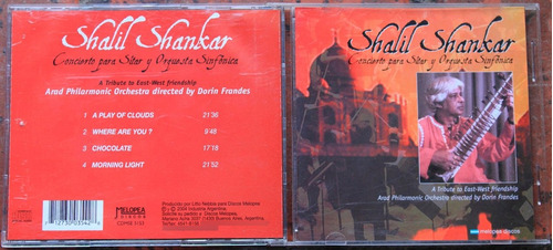 Shalil Shankar - Concierto Para Sitar Y Orquesta Sinfonica