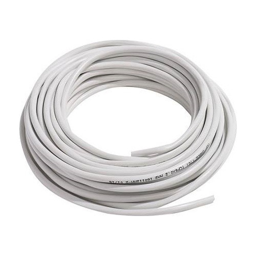 Goma 3x2 Mm 100 Metros Color Blanco Contacto Electricidad