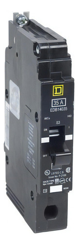 Interruptor Atornillable Marco E-1p 50 A 277 Vca 18/25ka - E
