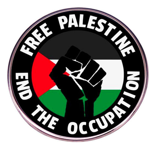 Broche Creativo Gratuito De Palestina Broche Con La Bandera