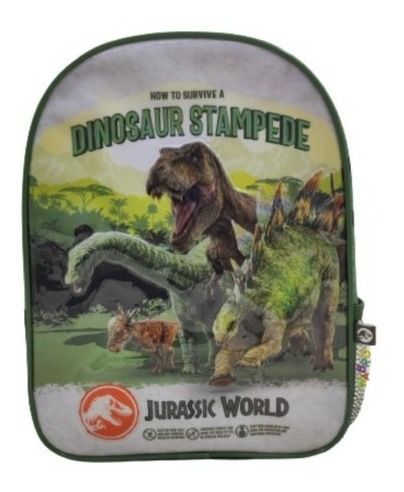 Mochila De Espalda Jurassic World C/lic. Original 12'' 33100