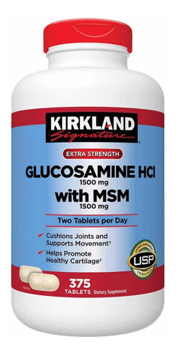 Glucosamina Kirkland 375 Tabletas Made In Eeuu