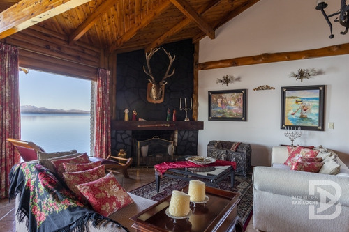 Imagen 7 de 23 de Alquiler Casa En Bariloche Con Costa De Lago Nahuel Huapi. 10 Pax. Km5. 360.