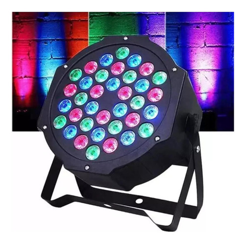 Canhão Refletor Led 36 Leds Rgb Bivolt Dmx Digital Strobo