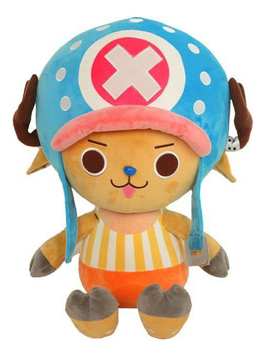 Peluche Chopper De Dibujos Animados Color Azul