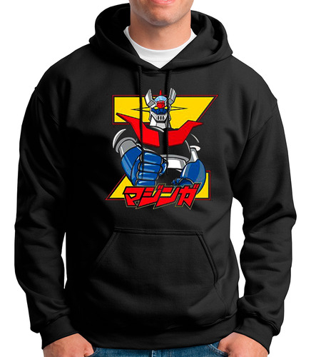 Polera Con Capucha Mazinger Z 001