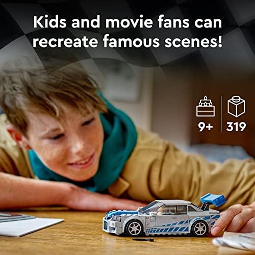 Lego Speed ??champions 2 Fast 2 Furious Nissan Skyline Gt-r