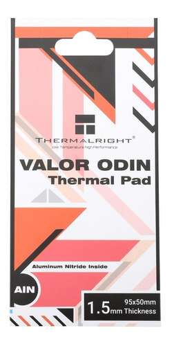 Thermal Pad Thermalright Valor Odin 95mm X50mm X1,5mm 15w/mk