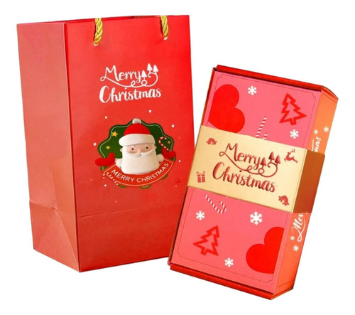 Caja De Regalo De Feliz Navidad, Caja De Caramelos Creativa