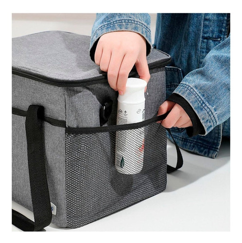 Imagen 5 de 8 de Lunchera Térmica 13l Impermeable Vianda Conservadora | Ero