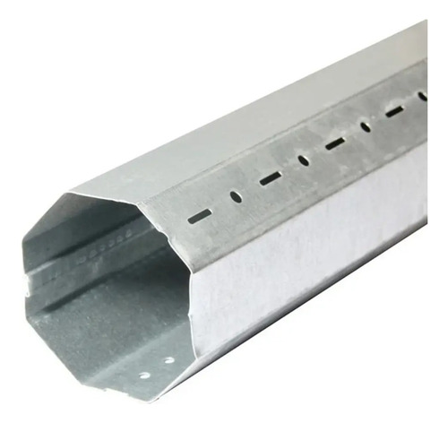 Tubo Octagonal Galvanizado 60mmx2.44m 0.8mm Ads