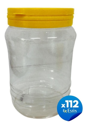 Imagen 1 de 10 de Envases Para Miel Cilindrico X 700 Cc O 1 Kg (112 Unid.)
