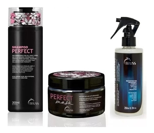 Truss Kit Perfect Shampoo + Masc. + Uso Obrigatório;