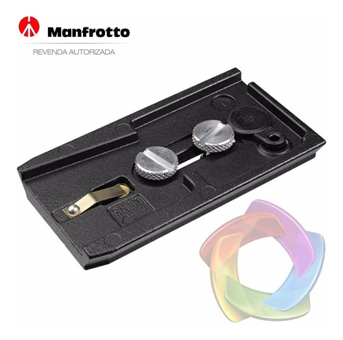 Imagem 3 de 3 de Manfrotto 501pl - Prato Plate P/ Cabeça Tripé Engate Rápido