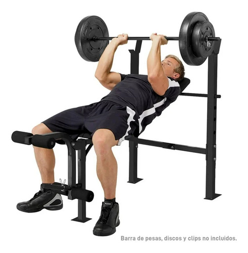 Banco Weider Banca Para Pesas Gimnasio Casa Ejercicio Gym