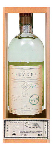 Tequila Severo Plata de 750 ml