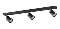 Comprar Barral Aplique Riel 3 Luces 7w Led Minimalista Spots Móviles Direccionables Apto Baño Pared O Techo Focos Incluidos