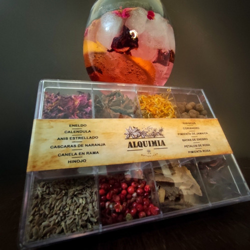 4 Cajas Con 12 Botanicos C/u Para Gin Y Tragos - Mixologia